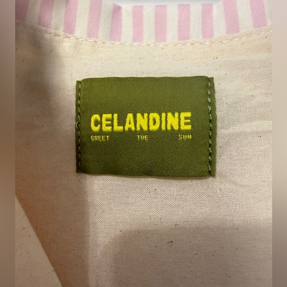 NWT Anthropologie x Celandine Graphic Canvas Tote- Retail: $68 - Picture 5 of 5